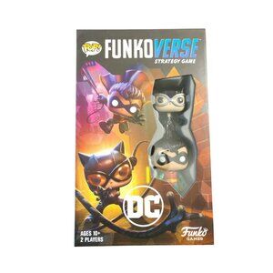 Funko Pop DC Universe Funkoverse Strategy Game: DC 101 Robin Cat Woman NIB